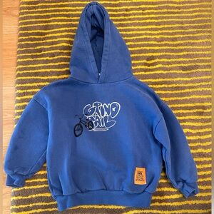 Zara Soft Blue Sweatshirt